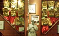 Uniforms from Ripley's baseball team alongside Babe Ruth paraphernalia (Photo: Courtesy of Ripley's)